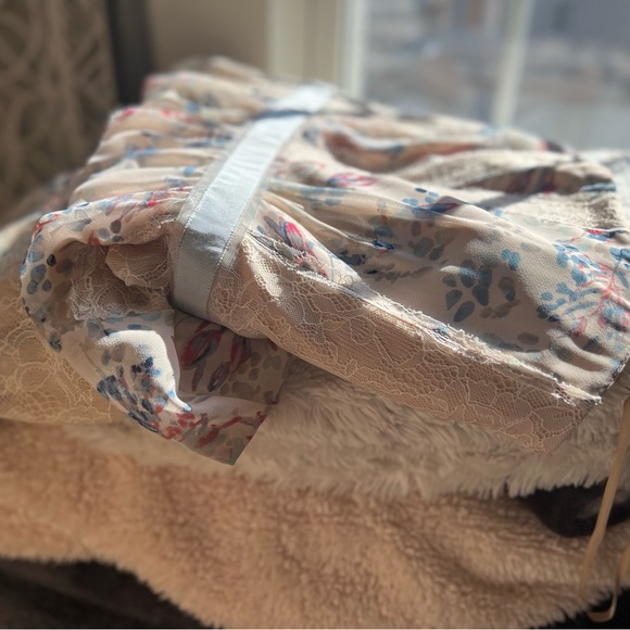 BCBGMAXAZRIA Elle strapless floral lace gown - Picture 6 of 16